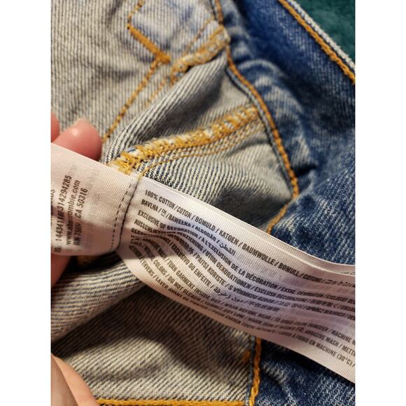 Abercrombie & Fitch Jacket Size Extra Small Womens Blue Denim Jean Long Sleeve - Picture 4 of 8